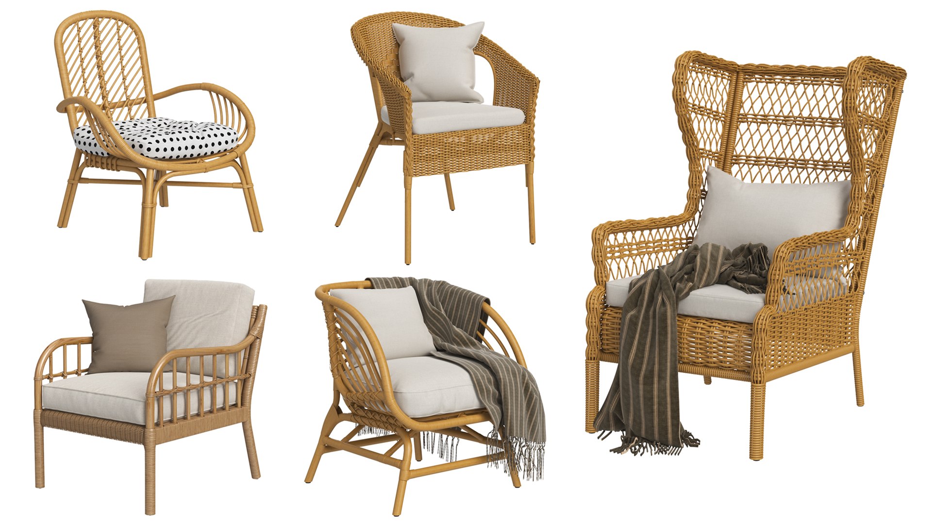 IKEA Rattan Armchair Collection model https://p.turbosquid.com/ts-thumb/8a/ou1vZd/is/rattanarmchaircollection1/jpg/1698140820/1920x1080/fit_q87/275700bd720cbd546d1aeb6bab9c74879a4ab046/rattanarmchaircollection1.jpg