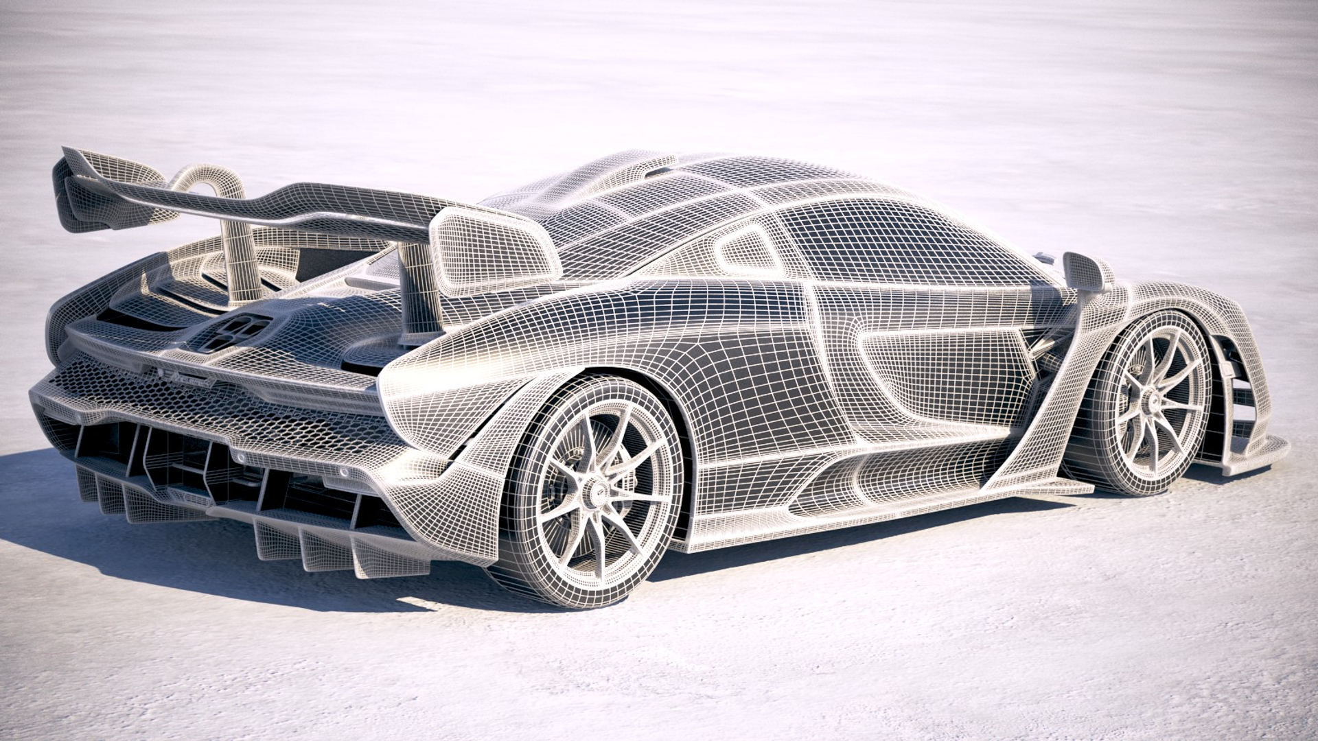 Mclaren senna 2019 3D model - TurboSquid 1237157