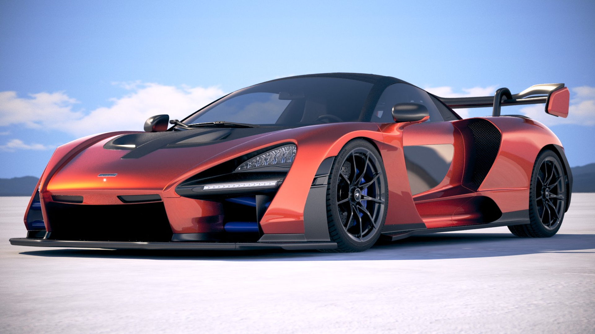 Mclaren senna 2019 3D model - TurboSquid 1237157