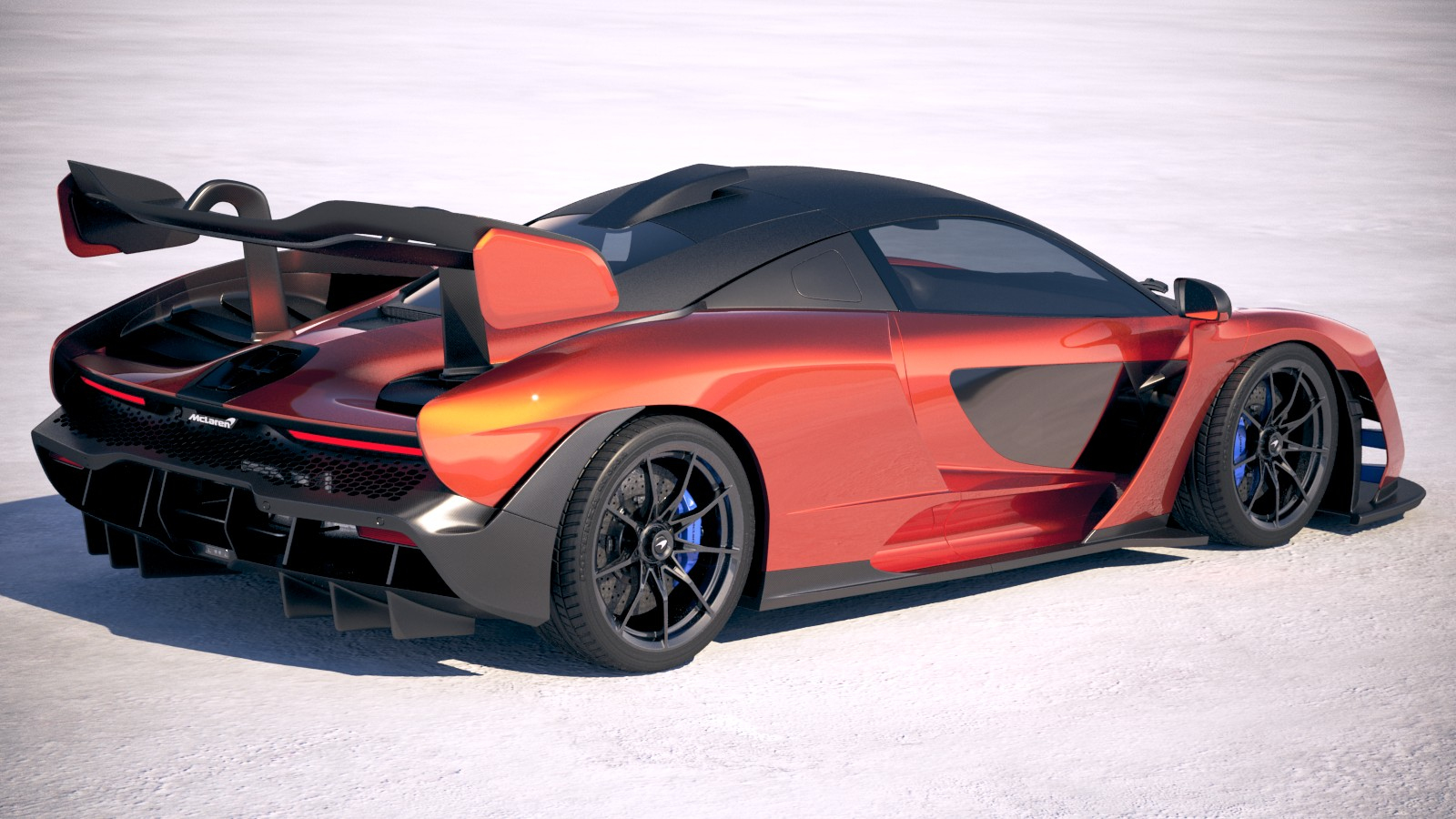 Mclaren senna 2019 3D model - TurboSquid 1237157