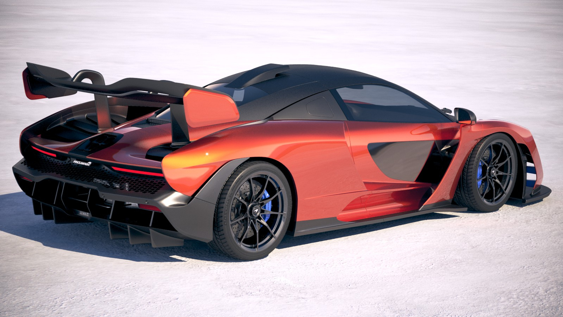 Mclaren senna 2019 3D model - TurboSquid 1237157