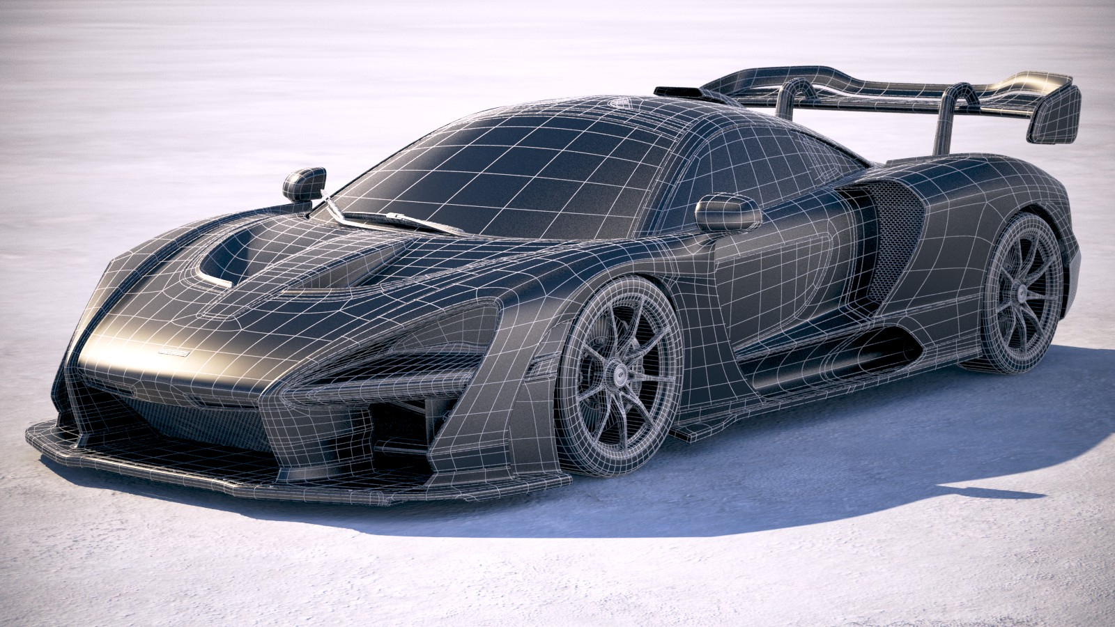 Mclaren senna 2019 3D model - TurboSquid 1237157