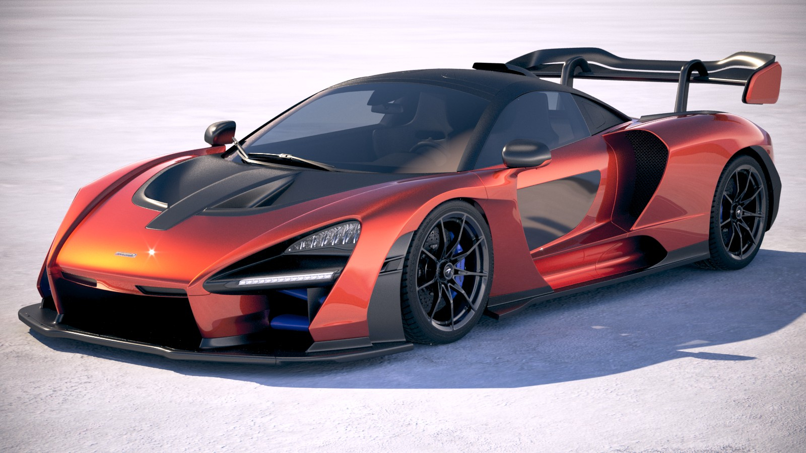 Mclaren senna 2019 3D model - TurboSquid 1237157