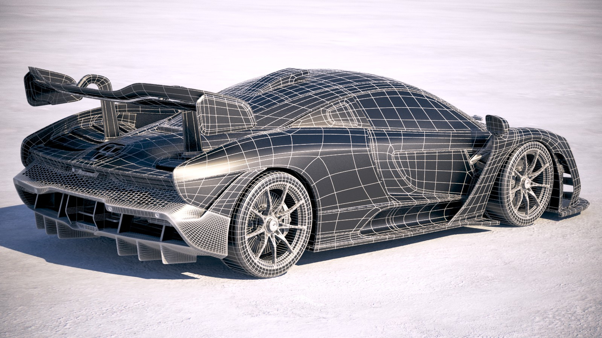 Mclaren senna 2019 3D model - TurboSquid 1237157