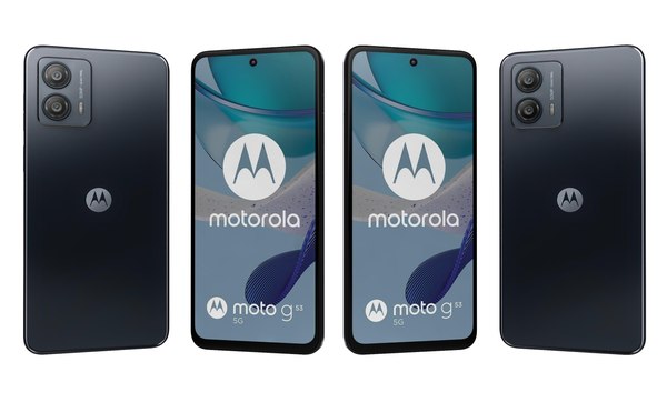 Motorola Moto G53 Matte Charcoal 3D model