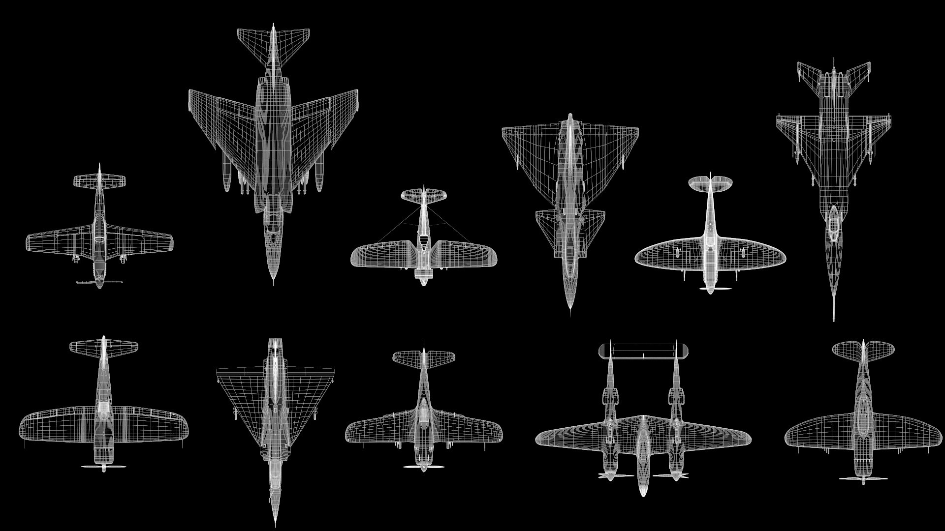 3D model WWI WWII fighter planes bundle  11 planes or Jets 3D models https://p.turbosquid.com/ts-thumb/8a/vFlcHw/Fm/group/jpg/1744531100/1920x1080/fit_q87/82b410960ce4591b3026ce608c31530f2a65dcfa/group.jpg