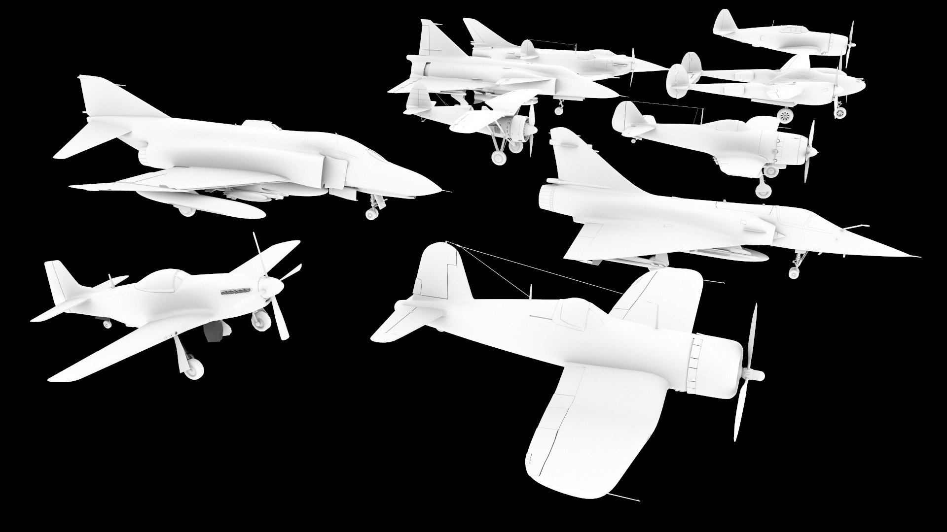 3D model WWI WWII fighter planes bundle  11 planes or Jets 3D models https://p.turbosquid.com/ts-thumb/8a/vFlcHw/pu/group_hero/jpg/1744531100/1920x1080/fit_q87/f438a0aad9c35cf988069a75169ebdcd6421399c/group_hero.jpg