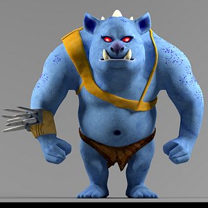 Blue monster