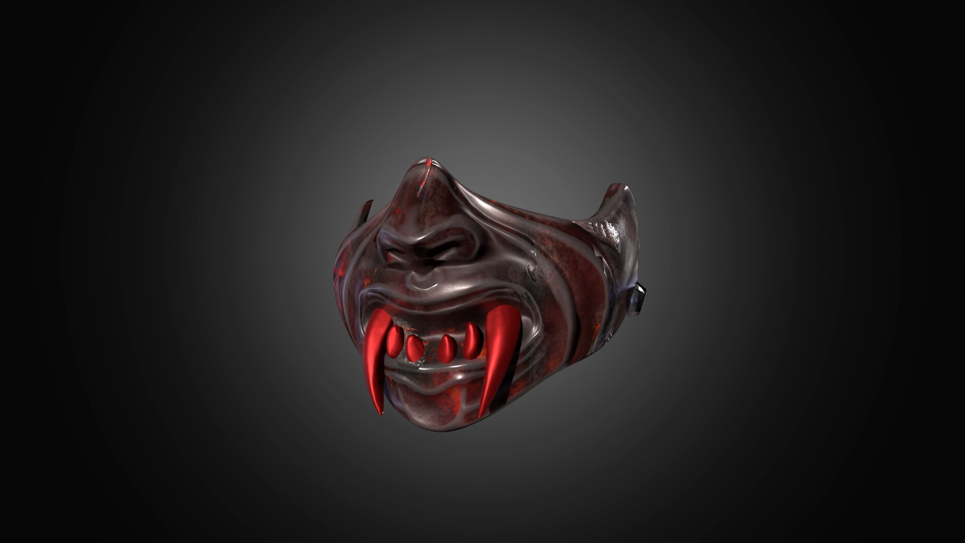 3D Samurai Mask Pack Mini Model - TurboSquid 2401073