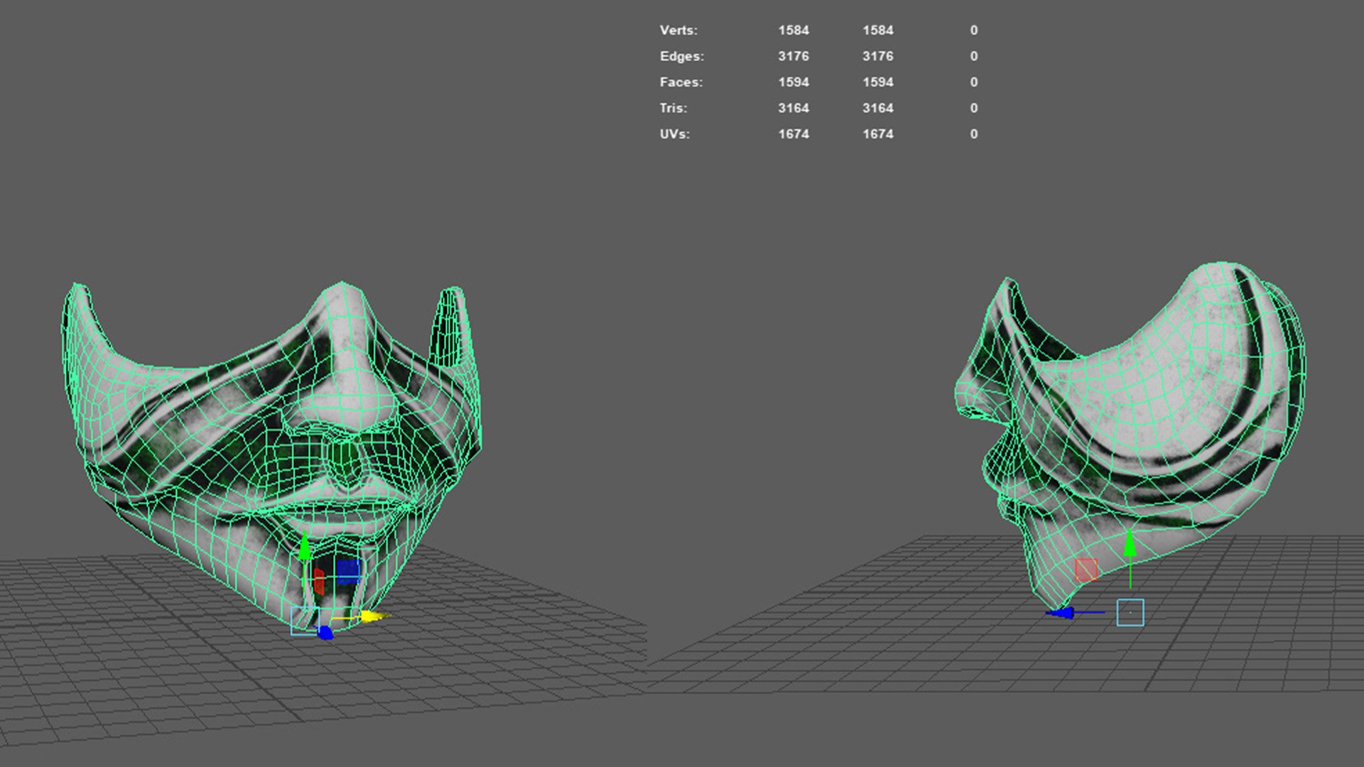 3D Samurai Mask Pack Mini Model - TurboSquid 2401073