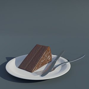 Cake - Dessert 3D model