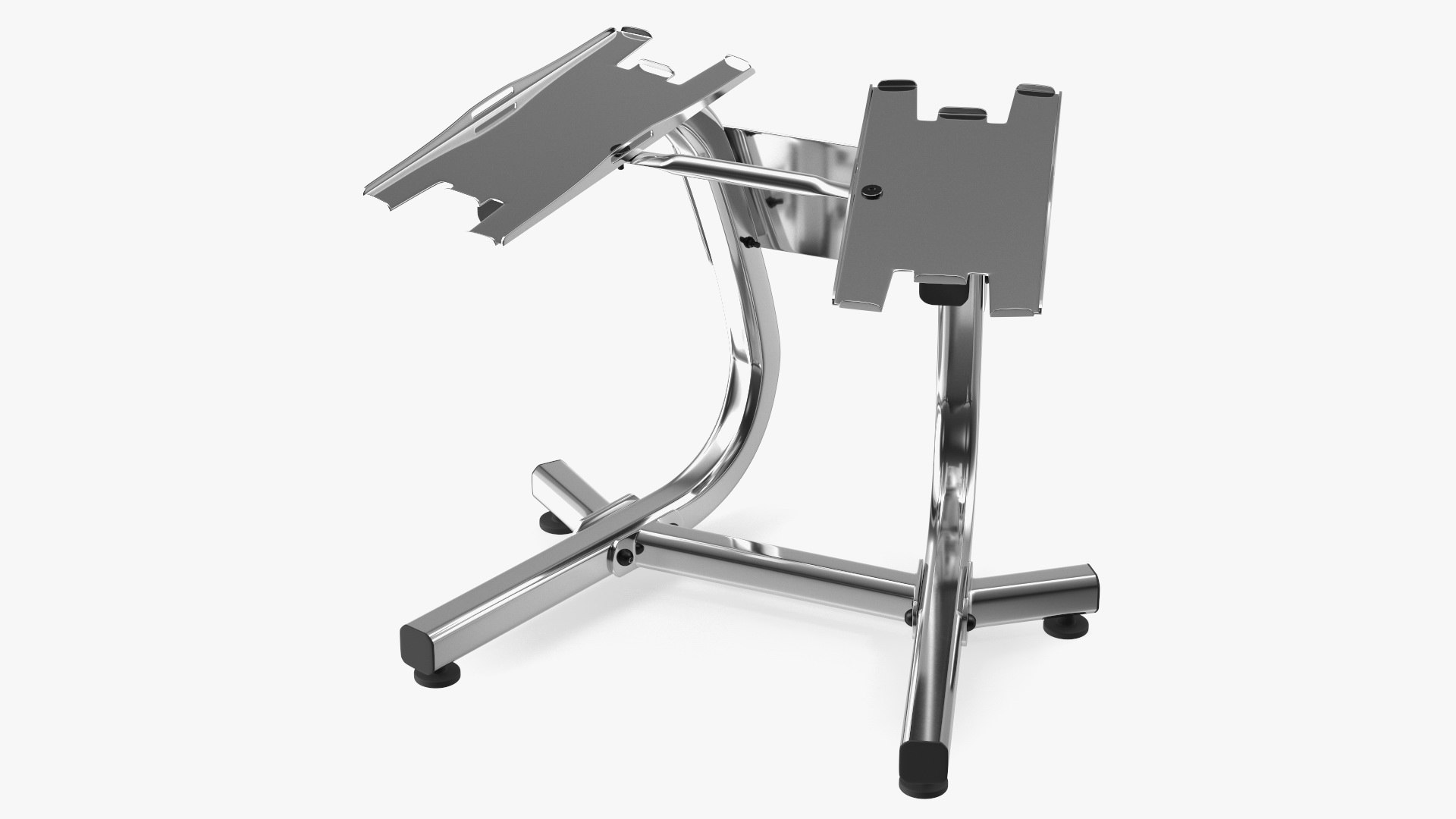 Fast Adjusting Dial Dumbbell Rack 3D model preview