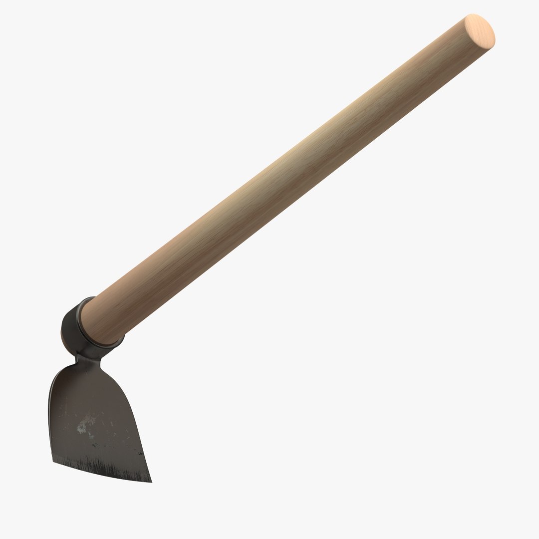 3D pickaxe tool hoe https://p.turbosquid.com/ts-thumb/8b/BeDoa5/i0M91ATH/untitled.7838/jpg/1523145146/1920x1080/fit_q87/70948256c0e1c6bd0b26b5909957059bdd250cf9/untitled.7838.jpg