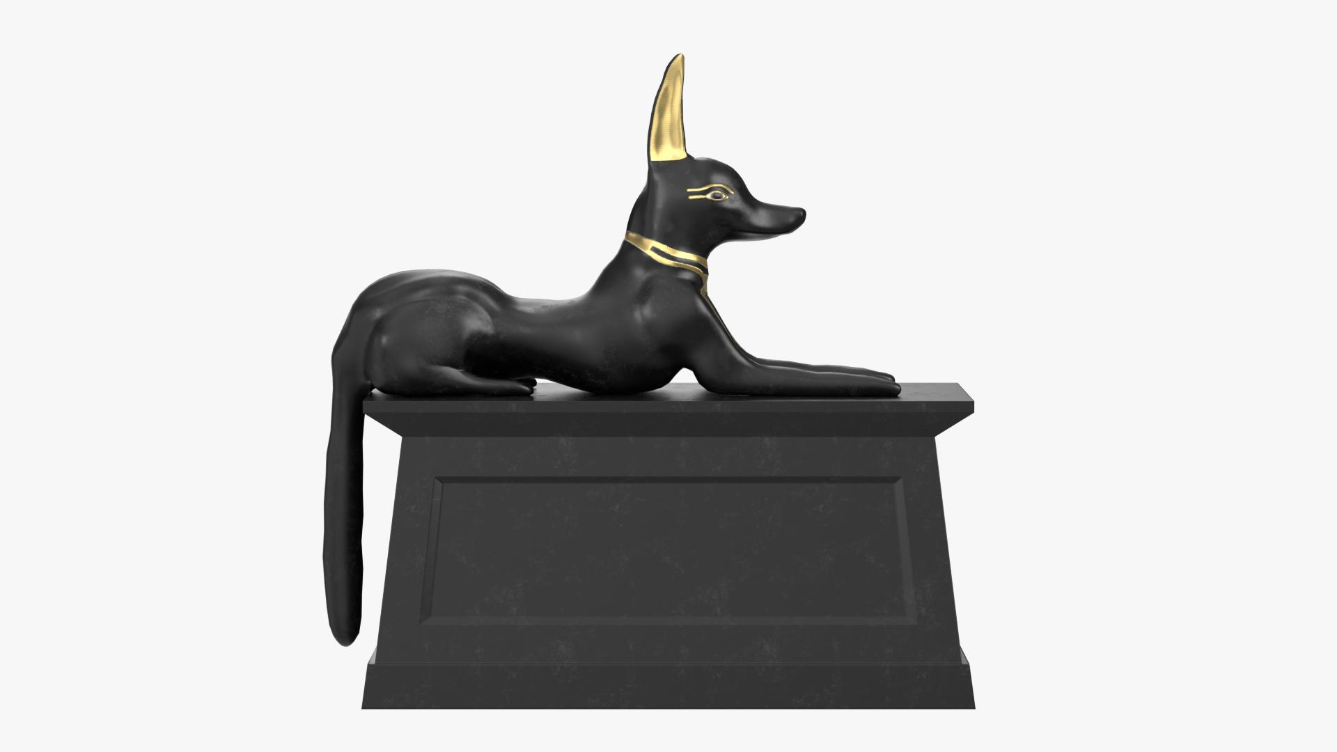 3D Anubis Shrine Model - TurboSquid 2345869