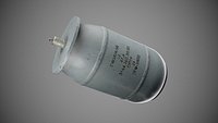 Warhead of an russian Shahed-136 Kamikaze Drone Geranium-2 Low-poly 3D model