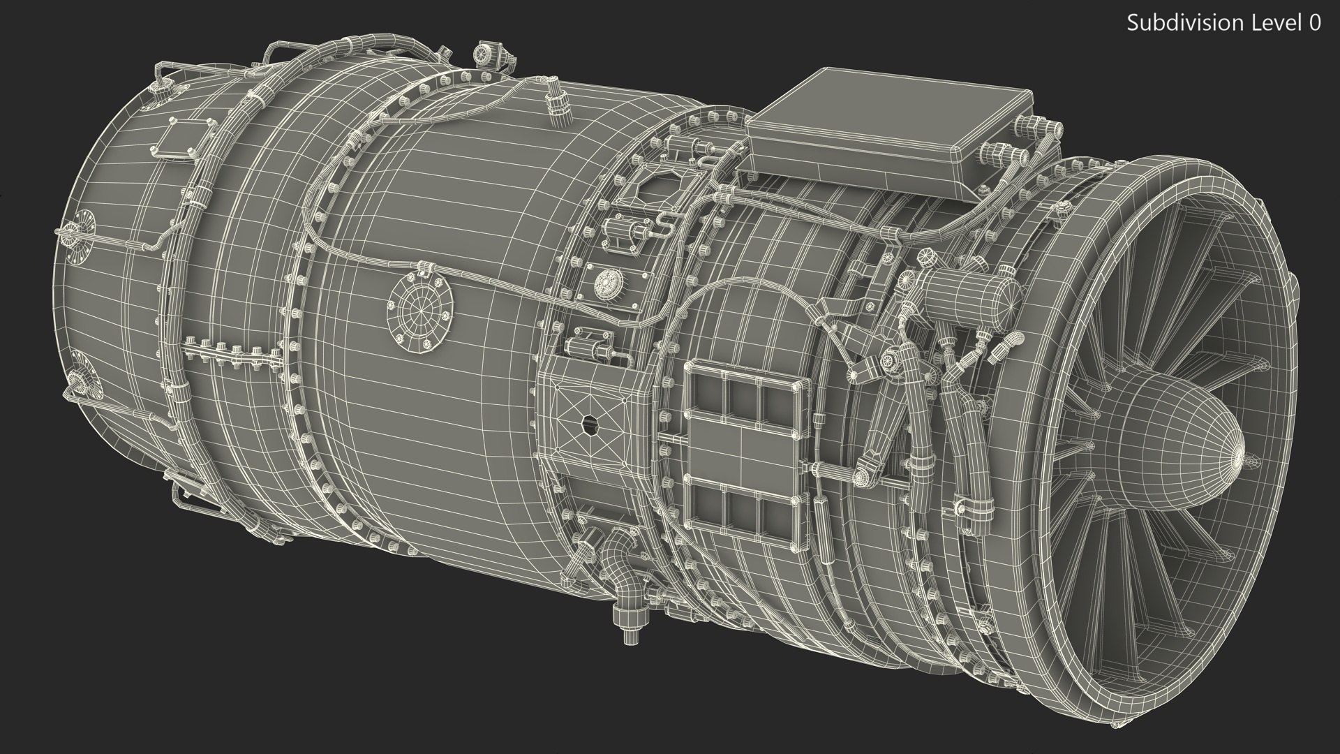 3D Jet Engine - TurboSquid 2349392