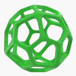 Holey Sphere 3D Model