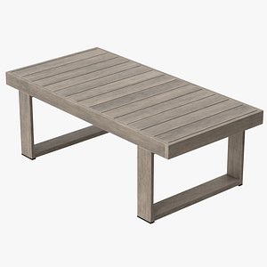 3d model patio coffee table