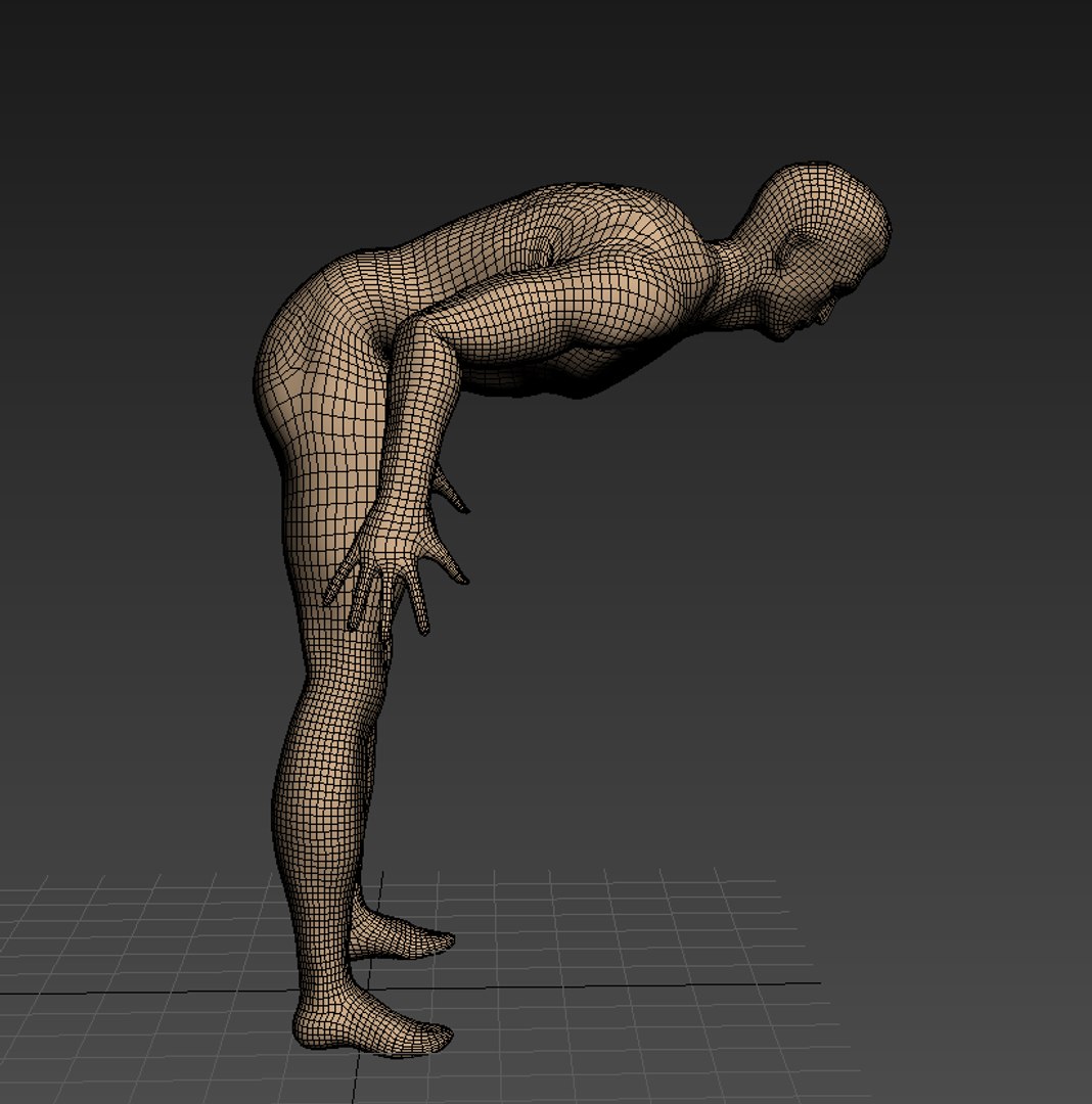 Rigged male model - TurboSquid 1194337