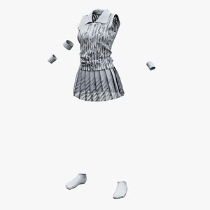 Womens Tennis Uniforms Set1