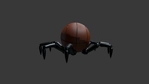 3D model Spider Basketball Game Ready