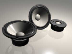 3d max speaker drivers