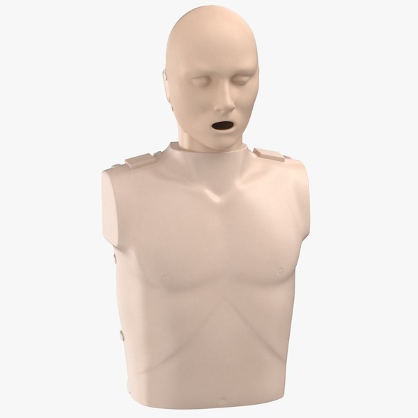 3D model cpr dummy