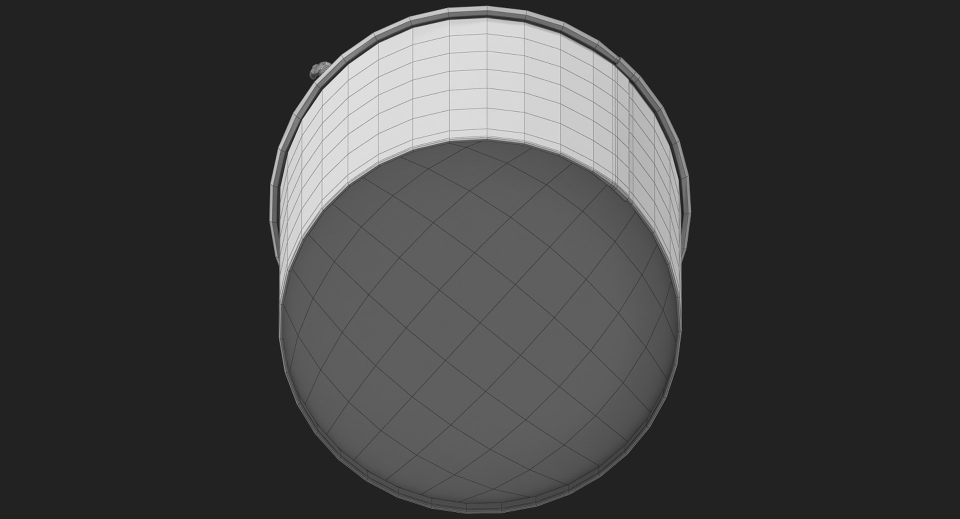 3D halloween popcorn cup model TurboSquid 1325382