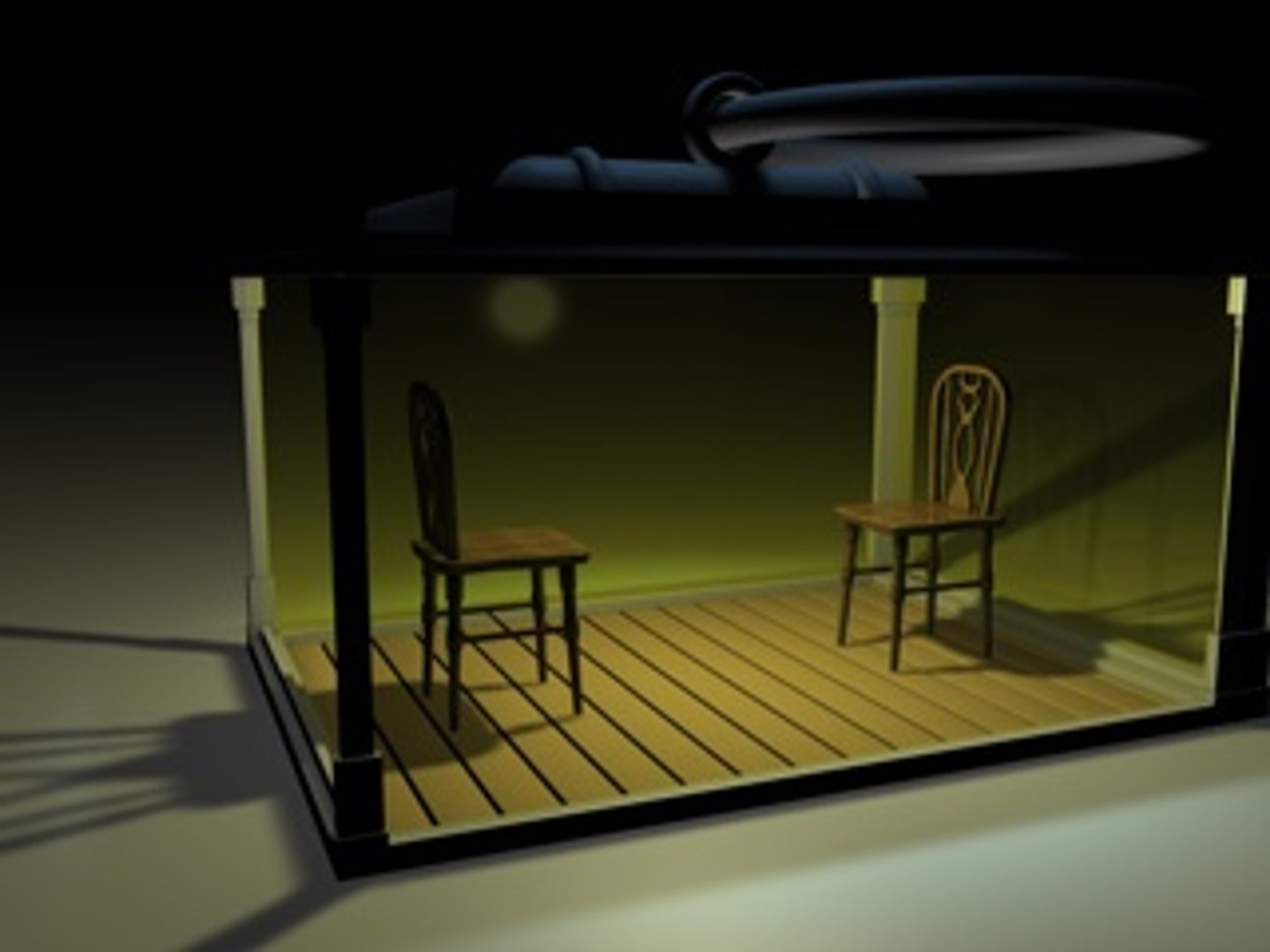 3d box model