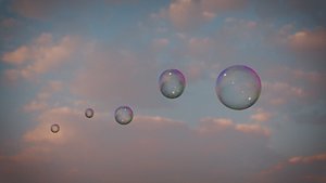 Procedural Soap Bubble Generator - Geometry Nodes