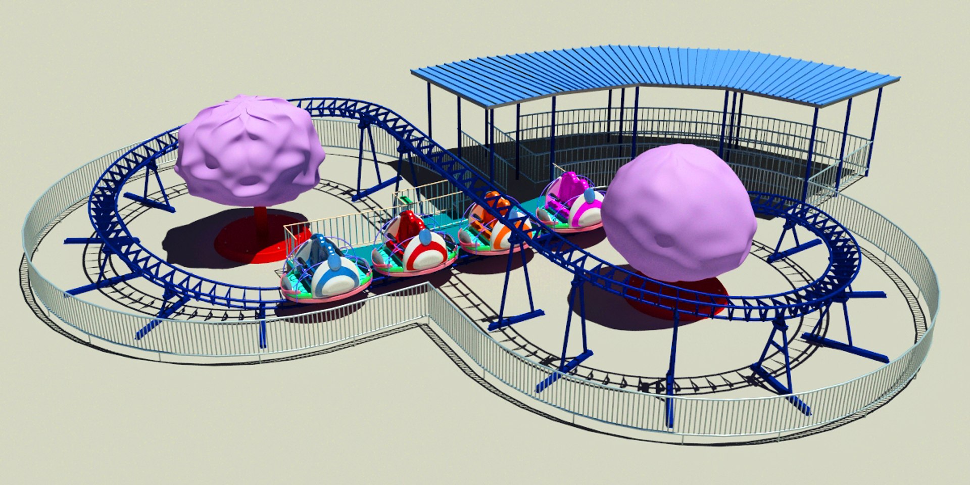3D Rides Collection model - TurboSquid 2159883