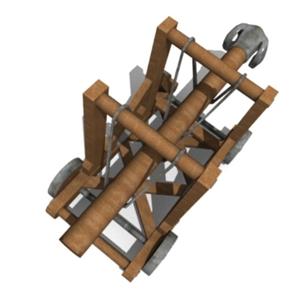 3d model battering ram