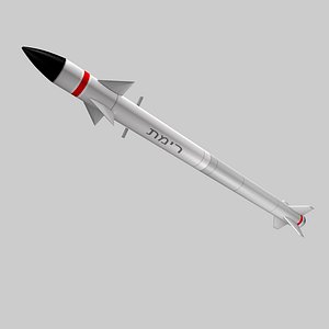 tamir missile 3d model