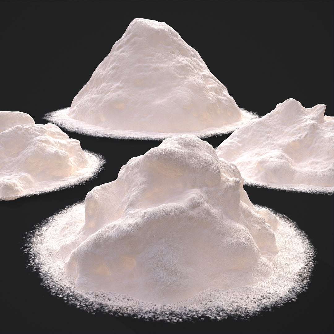 3D Flour Piles model https://p.turbosquid.com/ts-thumb/8b/yiz639/28/16/png/1648170642/1920x1080/fit_q87/c0a051e2c432e2cf2c395f4299dbd3f5bb6a0fe0/16.jpg