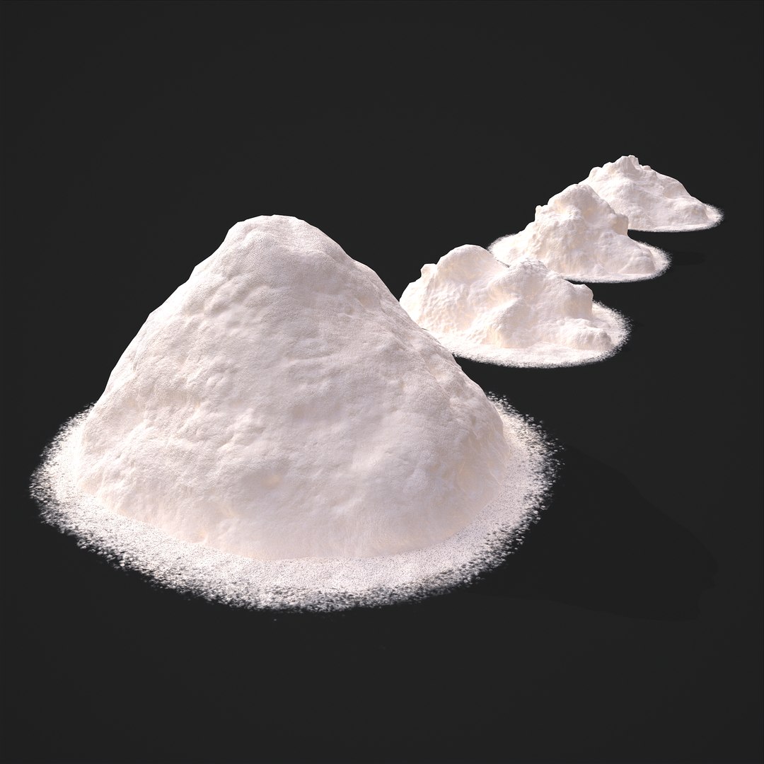 3D Flour Piles model https://p.turbosquid.com/ts-thumb/8b/yiz639/iU/19/png/1648170632/1920x1080/fit_q87/ca7dc4dc8afb0c91e4d1d67a311c4f4946a8fc8e/19.jpg