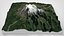 智利安第斯山脉卡尔布科火山山景