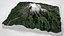 智利安第斯山脉卡尔布科火山山景