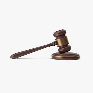 3D Judge Gavel