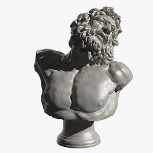 obj bust laocoon