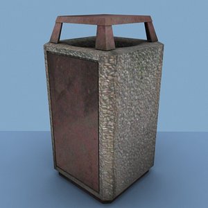 free max model trashcan street