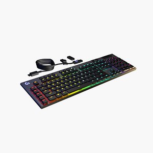 Logitech G915 Mechanical Keyboard 3D model