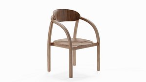 chair arch seat 3D model