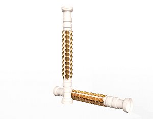 Classic Baluster Shahin 3D model