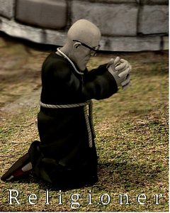 poser character monk poser