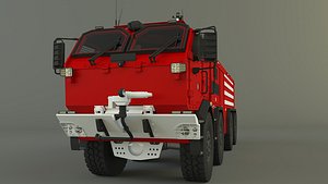 Titan Fire Truck 3D model