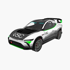 3D FC1-X Electric Rallycross SUV Travis Pastrana Vermont Sports Car Team