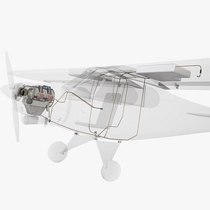 Plane Fuel System 3D