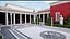 3D model Roman Villa Domus PBR