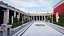 3D model Roman Villa Domus PBR