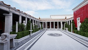 Roman house Domus PBR